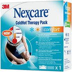 Nexcare Cold Hot Therapy Pack Comfort, 1 Pack - Reusable Cold and Hot Gel Compress with Thermo Indicator for Natural Pain Relief