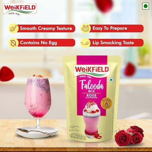 Weikfield - Falooda Mix - Rose Flavour - 200g