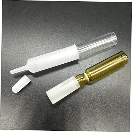 Generic 50pcs Ampoule Breaker Glass Vial Opening Tool Glass Medicine Vial Opener Glass Vial Opener Tool Vial Cap Remover Nurse Bottle Openers Ampere White Plastic Small Ampoule Travel Care
