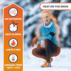 Bramble Insole Foot Warmers for Feet 5/15/30 Pair - Up to 10 Hours of Heat, All-Natural Odorless Air-Activated Warmers