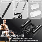 Male Extender Stretchcher Kit, Wearable Adjustable Traction Training Device Set, Male Extension Training Device, 3-Section Metal Extension Pole with 2psc Silicone Sleeves