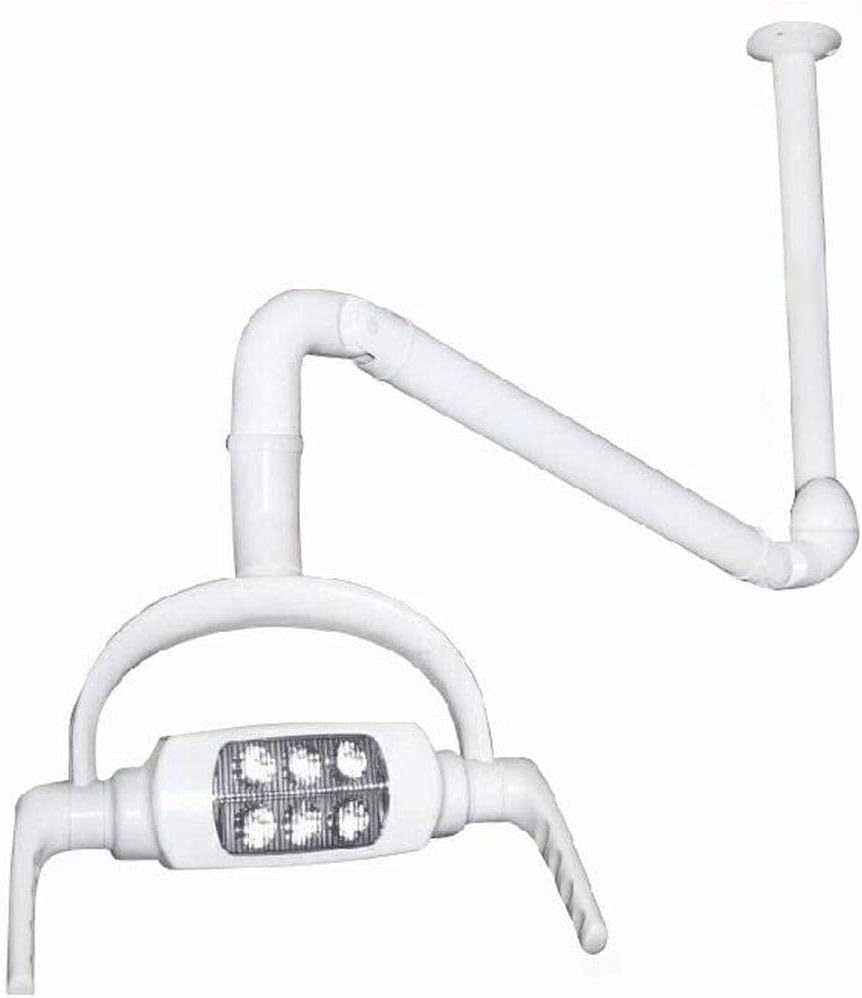 BoNew Exam Light ORAL 360 Rotation Ceiling Mounted Arm Shadowless Lamp With 6 LED Infrared Sensor