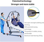 Transfer Nursing Sling Toileting Lift Sling, Universal Mesh Bath Lift Sling Heavy Duty Transfer Sling for Transfer Paralyzed Elderly/Disabled from Bed to Toilet