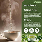 WOTIHA 80 Count Premium Jasmine Tea Bags - 100% Natural Jasmine, Aromatic Floral Fragrance, Caffeine-Free, Additive-Free, Sugar-Free, Vegan