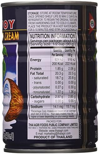 Savoy Coconut Cream 400ml Pack of 6