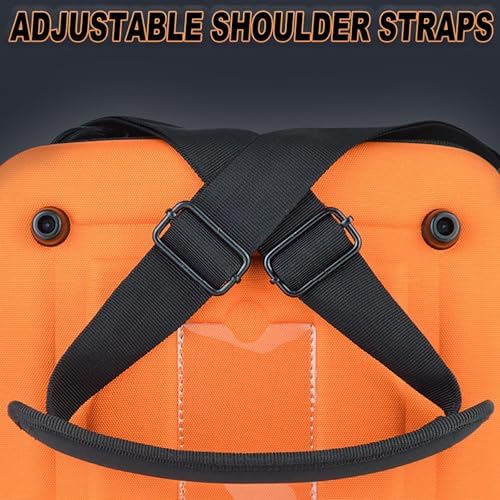 COYEUX AED Defibrillator Storage Bag, Two-Layer Design, with Adjustable Shoulder Straps, for Home, Office, Hospital, Public Places