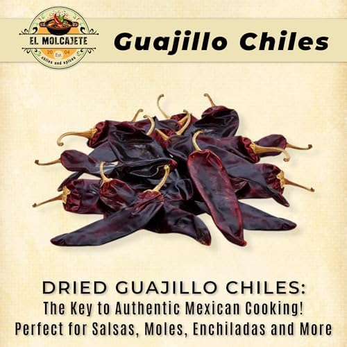 Dried Chili Pepper Variety Pack 4oz Each - Includes Premium Whole Ancho, Guajillo, Pasilla Chiles – Staple for Mexican Recipes - Moles, Salsa, Sauces, Birria, Stews, Tamales. By El Molcajete