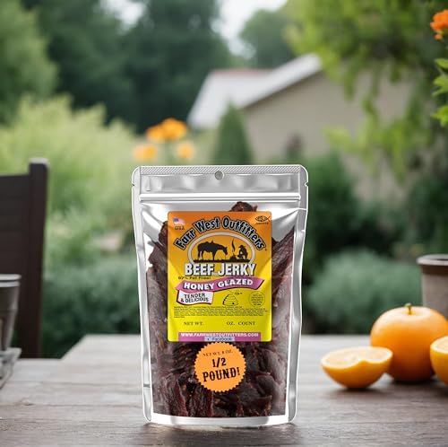 Farr West Outfitters Beef Jerky (8 OZ, Honey Glazed)