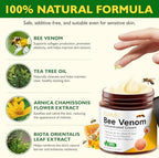 Bee Venom Skin Restoration Cream,Bee Venom Concentrated Cream,Deeply Nourishes the Skins and Reduces Skin Blemishes-Quickly Smoothing and Moisturizes the Skin-120G
