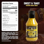 Maurice’s Southern Gold BBQ Sauce – Classic Carolina Mustard BBQ Sauce with Bold Flavor – Authentic Southern Carolina Barbeque Dressing – Rich Barbecue Sauces Tradition, Original 18oz (Pack of 2)