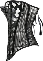Corset Tops For Women Satin Overbust Lace up Busiter Shapewear Outfit