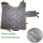 Calf Blanket,Warm Clothes for Cow Calves Calf Saver Coat Warmming Jacket Vest Keep Cow Goat Warm Thickend Windproof Belly Protection 1 Pcs