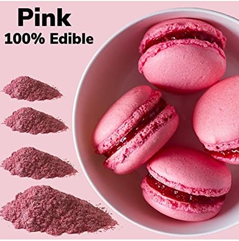 Oh Sweet Art Glossy Luster Dust Edible 7g (0.25oz) Choose your color (Pink)