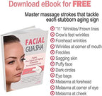 Anti-Aging Gua Sha Tools for Face with Problem-Specific Instructions