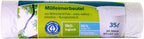 inapa Secolan Bin Liners, 35 litres, Extra Tear-Resistant, Waterproof, 100% Recyclable, 1 Roll / 20 Pieces