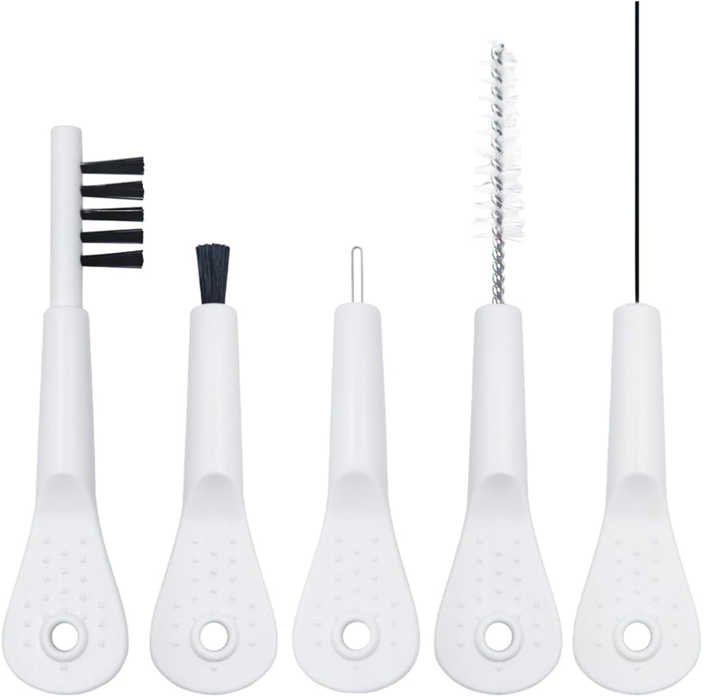 5pieces Hearing Aid Cleaning Brush Kit for Earbuds/Headphones, Multi-Functional Cleaner Kit Brushes Tools Ideal Gift