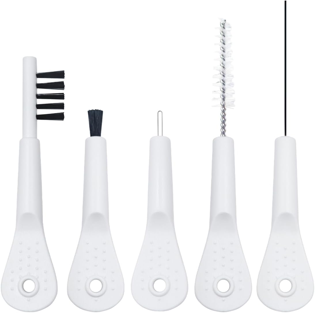 5pieces Hearing Aid Cleaning Brush Kit for Earbuds/Headphones, Multi-Functional Cleaner Kit Brushes Tools Ideal Gift