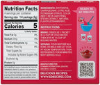 Simply Desserts Sugar-Free Strawberry Jel, 6-Pack – Vegan Dessert, Keto Snacks, Diabetic Friendly & Kosher, 1.7 Oz Ea