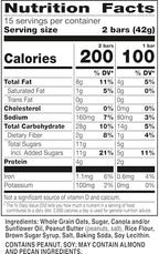 Nature Valley Crunchy Granola Bars, Peanut Butter, 30 Ct, 22.35 oz (15 Pouches)