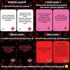 RISKY COUPLES | Couples Card Games for Date Night: 150 Questions & Challenges for Your Partner | Romantic Card Game for Anniversary, Valentines, Birthday, or Bridal Party