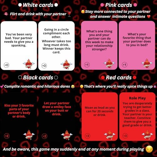 RISKY COUPLES | Couples Card Games for Date Night: 150 Questions & Challenges for Your Partner | Romantic Card Game for Anniversary, Valentines, Birthday, or Bridal Party