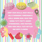 VINTERLAND - Bubs Swedish Candy Mix (1.2 Pounds) - Big Bubs Ovals - Big Bubs Swedish Candy Skulls - Happy Flowers - Sugared Strawberries, Bubs Tutti Frutti Rombs, and more - Vinterland Dream Edition