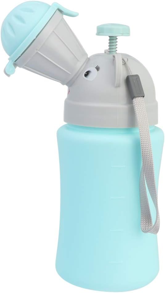 Healifty Portable Kids Car Urinal for Boys Lightweight Travel Potty Bottle Emergency Toddler Urinating Container Outdoor Use