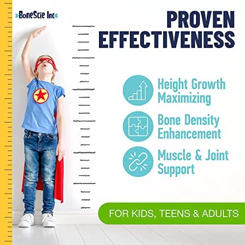 Height Growth Maximizer - Made in USA - Natural Height Increase Booster & Bone Growth Pills - Grow Taller Supplement for Adults, Teens & Kids - Vitamins for Boys & Girls to Get Taller - 120 capsules