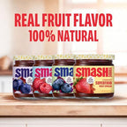 Smash Foods Jam | Classics Variety 4-Pack | Low-Calorie, No Sugar Added Keto Jam with Upcycled Fruit & Chia Seeds | Vegan, Paleo Superfood Spread