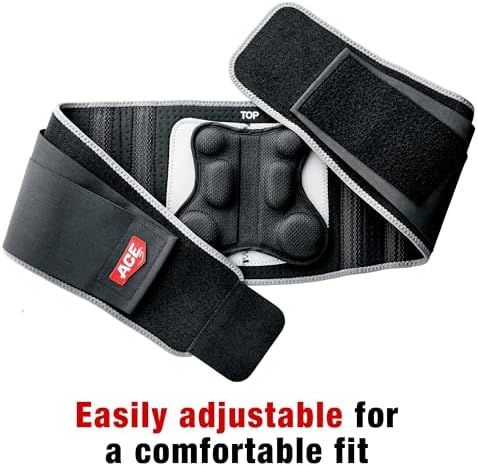 ACE Deluxe Back Stabilizer, with Lumbar Support, Back Brace, Doctor Developed, Adjustable, Helps with Herniated Discs and Sciatica