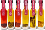 Thoughtfully Gourmet, Spice Infused Olive Oil Gift Set, Premium Extra-Virgin Olive Oil from Spain, Flavors Include Chili, Rosemary, Lemon, Spicy Garlic, Herbes de Provence and Tuscan, Set of 6