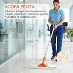 Cotton Broom 40 cm Complete ART.0025A Cleaning Tools