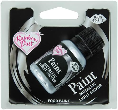 Rainbow Dust 1 X Silver Food Paint