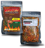 Roasted Reindeer Nuts Spicy Trail Mix - Funny holiday reindeer design - Edible gifts for Men - Spicy snack mix, Made in the USA