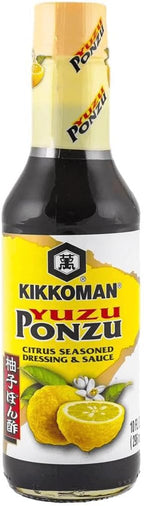 Kikkoman Yuzu Ponzu Sauce, Citrus Seasoned Dressing & Sauce, 10 Fl Oz