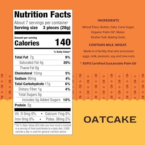 Effie's Homemade Biscuits - Oatcakes - 6 Pack
