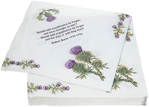 Glen Appin Of Scotland Scottish Robert Burns Poem 3 Ply Paper Napkins