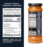St. Dalfour Orange Marmalade Fruit Spread - 10oz - 100% from Fruit, No Artificial Ingredients, Non-GMO, No Cane Sugars, All Natural