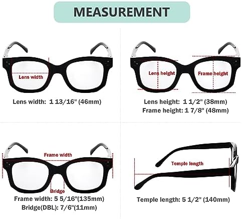 Eyekepper Transition Photochromic Reading Glasses Women Black +3.00