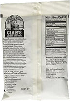 Claeys Candies Licorice - Old Fashioned Hard Candy - Artificially and Naturally Flavored - Fat-Free - 6 Ounce - 6-Pack