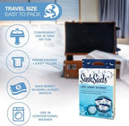 SinkSuds Laundry Detergent, Travel Size Liquid Soap, TSA Compliant, Safe For All Fabrics, 8 Packets (Packaging May Vary)