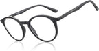 BLUEMOKY Reading Glasses for Men and Women: Blue Light Round Classic Eyeglasses - Computer Readers Glasses