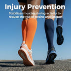 Compression Socks for Women & Men 15-20 mmHg, Knee High Medical Support Stockings for Circulation, Nurses, Pregnancy, Running, Athletic, Travel