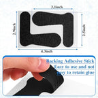 Geiserailie 60 Pcs (30 Sheet) Thumb Support Tape for Arthritis Self Adhesive Thumb Protecting Straps, Elastic Thumb Pain Relieving Patch for Sport Housework Joint Support (Black)