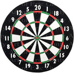 2.5x3" (8 Per Sheet) - Dart Board Birthday - D22524-2D Edible Cake/Cupcake Party Topper - D22524