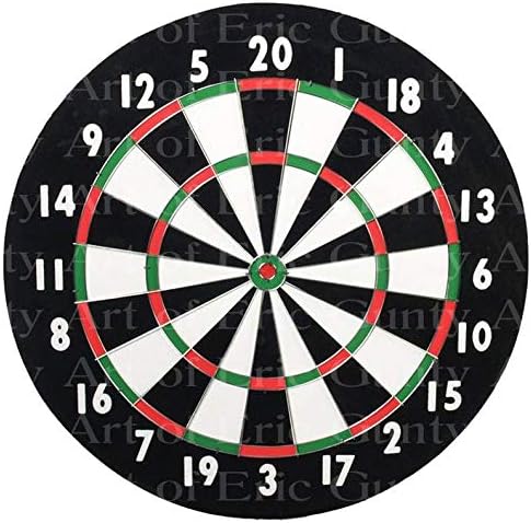 2.5x3" (8 Per Sheet) - Dart Board Birthday - D22524-2D Edible Cake/Cupcake Party Topper - D22524