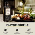 Barbera Lorenzo No. 5 Extra Virgin Olive Oil, 16.9 oz | Cold Extracted Sicilian EVOO | Fruity & Soft Nocellara del Belice Olive Flavor | Fresh Harvest Imported Olive Oil from Italy