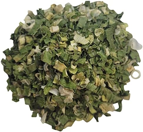 Naturejam Dried & WASHED Chopped Green Onions 8 Ounce Bulk Bag-Just 1 Ingredient, 100% Dehdrated Scallions