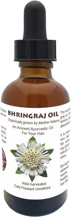 Best Natures Bhringraj Oil, Indian Eclipta Alba Oil, Pure and Natural, Cleans scalp, Improve overall appearance of hair. Goodbye Dandruff, For Graying, Hello Luminously shiny hair / 2 fl oz