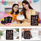 Juesly 5-18 Years Old Birthday Gifts for Girls - Socks for Girls with Pop up Birthday Card, Presents for 5-18 Year Old Grils